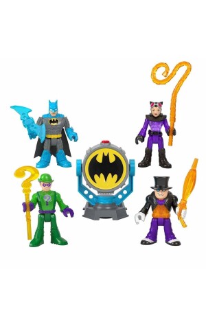 MNZ-DC Super Friends Bat-tech رقم إشارة الخفاش مجموعة Hfd47 TRNMATTELHFD47 - Imaginext