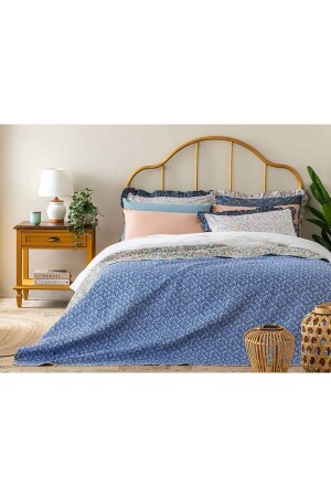 MNZ-Deep Joy غطاء متعدد الأغراض واحد 160x220 سم زرقاء TYC00819159681 - English Home