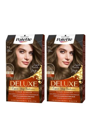 (MNZ-Deluxe) ألوان كثيفة 7-1 (Noble Auburn) - Palette