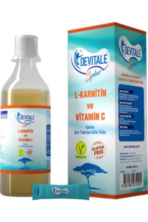MNZ-Devitale Splus مكمل غذائي سائل يحتوي على L- carnitine و فيتامين C - Devitale
