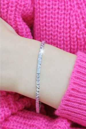 مقعد (MNZ-Diamond Waterway Bracelet) (0-42 كارات) إف سي - Aytekgold