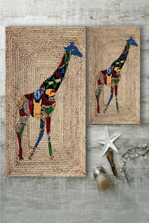 MNZ-Digital Print Non-Slip غسيل المياه الممتصة الجرافة نمط حمام المطبوعة حمام المطبوع ORİ8003 - ORİAHOME