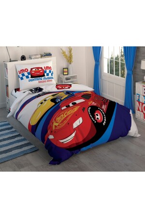 (MNZ-Disney Cars Race Cotton) مرخصة بـ (Duvet Cover Set) (ADL30203688) - Taç