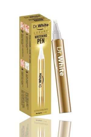 MNZ-Dr.White Strawberry ذوق الأسنان لتحويل الأسنان إلى الأبيض 2 مل - Dr White