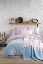 MNZ-Duvet Cover Set Lusia Pink BC105002 - Cotton Life