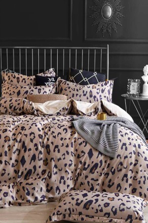 مجموعة غطاء MNZ-Duvet مع ورق مصممة، ورقية خفيفة اللون - İQON