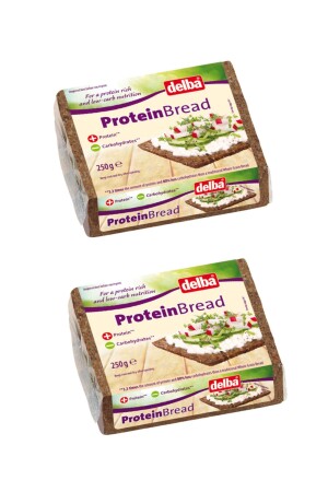 خبز من البروتين من MNZ-Eiweißbrot 250 غر - Delba