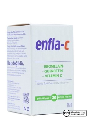 MNZ-Enfla-c 30 كبسول - Meditech