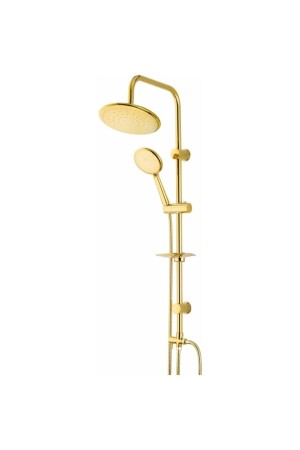 MNZ-Evotel Sprinkler Robot Double Shower Head صمام أوفو الذهبية - Neos