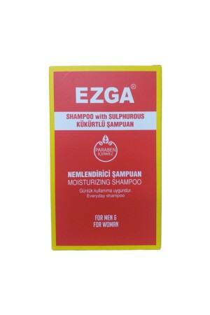 شامبو من الكبريت من MNZ-Ezga 300 مل - مرطح للشعر المزمن والزيت - Genel Markalar