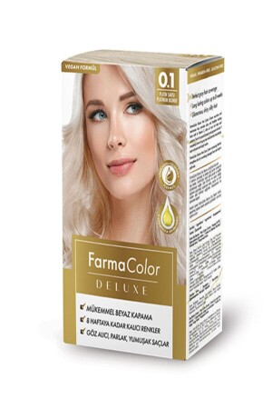 لون MNZ-Farma ديلوكس لون الشعر - Farmasi