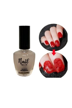 MNZ-Fast Permanent Nail Polish Remover إزالة السحر 15ml - Nail Master