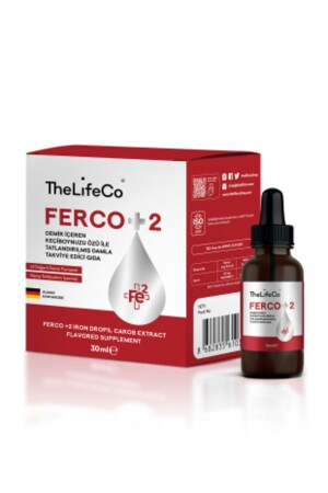 قطرات الحديد من MNZ-Ferco 2-Valent 30ml 8682835610313 - TheLifeCo