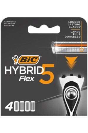 MNZ-Flex 5 غيارات مزيجية استبدال كارتريج 4 قطع (5 BLADES) - Bic