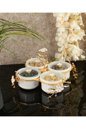 ليزر MNZ-Florescent 4-piece Snack Bowl LP0006G - HELVACIOĞLU AKSESUAR