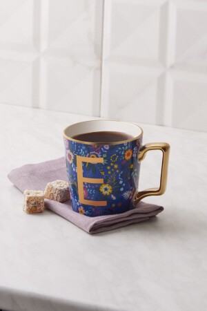 MNZ-Flower E Letter Mug 350 ملي 153 03. 06. 6918 - Karaca