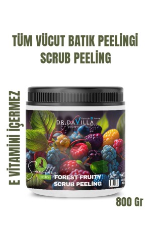 MNZ-Forest Fruit Revitalizing & Softening Hand, Foot and Body Care Peeling 800 جرام ORMANPEELING800 جرام - Smoothly