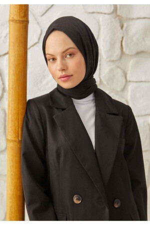 MNZ-Fresh Scarfs بامبو شال أسود - Freshscarfs