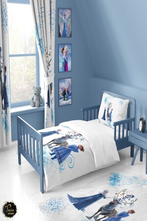 MNZ-Frozen Elsa نمط Elsa Kids و Baby Duvet Cover Set TLAN-312 - Talia Home