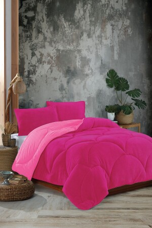 MNZ-Fuchsia Welsoft Quilt واحد - Nanosoft
