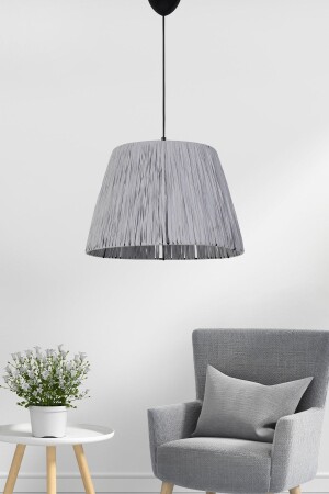 MNZ-Gaufres مصباح معلق يدوي شمعة رمادية SH326 - hmydesign