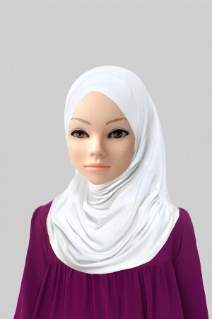 الوسادة الممارسة من MNZ-Girl Meryem نموذج أبيض - Betül Akbay
