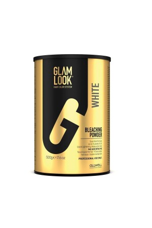 MNZ-Glamlook مسحوق أبيض أبيض مضيء 500 جرام - Glam Look