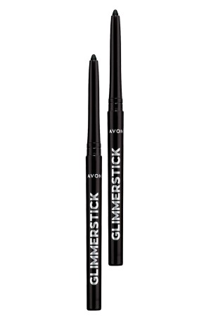 MNZ-Glimmersticks ريفت ريتراكيبل قلم العين الأسود الأسود مزدوج مجموعة - Avon