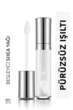 MNZ-Gloss الشفاه الغذائية - Dewy شفاه شفاه - 001 شفاه رطبة-8682536068017 - Flormar