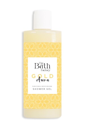 MNZ-Gold Aura مرطبة وتغذية غليلة حمام ريحية صوفية 400 مل - The Bath Factory