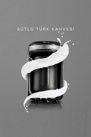MNZ-Hatır Hüps آلة القهوة التركية مع الحليب - Karaca
