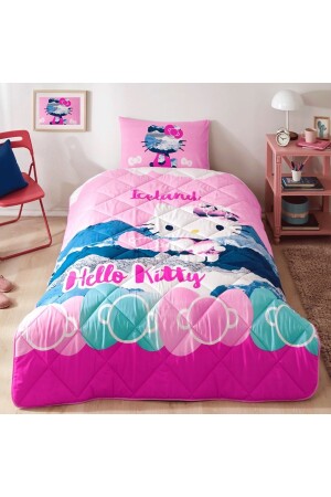 (MNZ-Hello Kitty أيسلندا) أحاديات السترة (تاك) النوم (تاك) مع حبوب منع الحمل هدية - Taç