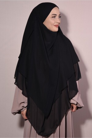 MNZ-Hijab Chiffon Soufflé جاهز للعمل - Ns Nowascarf