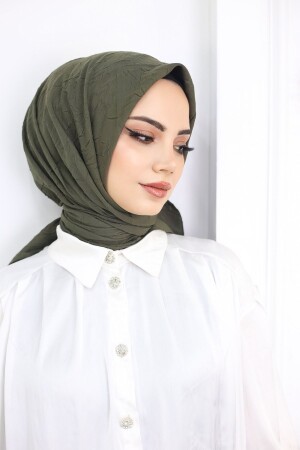 (MNZ-Hijab) ، قماش خاكي من البامبو للنساء - Har-Um Ticaret