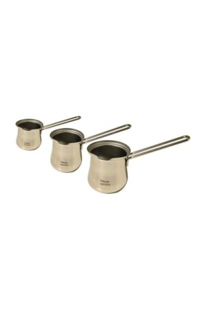 MNZ-Hisar Optima 3 قطع وعاء قهوة مجموعة HİSAR CEZVE - Sword Pazarlama