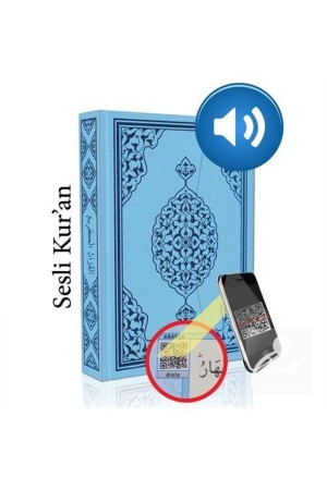 المخطط الكمبيوتر (MNZ-Holy Quran) اللون الأزرق متوسط الحجم (kur-an 015) الصوت القرآن 1006600245 - Merve Yayınları