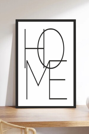 MNZ-Home مكتوب الخشب MDF إطار مظهر طاولة MDF - Cadran