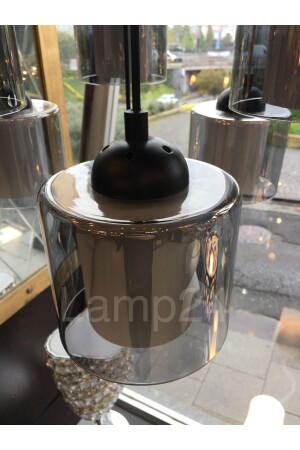 MNZ-Home شمعة معلقة واحدة - زجاج مدخن TRK-T47 - Lamp24