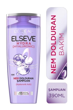 MNZ-Hydra [hyaluronic] شامبو ملء الرطوبة 390ml - Elseve