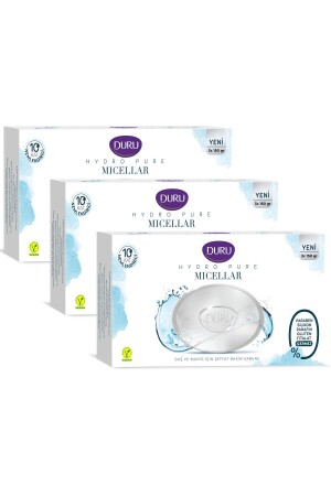 MNZ-Hydro Pure Micellar 9 Pieces صابون 3x450gr 509397M-3 - Duru