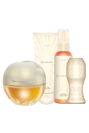 MNZ-Incandessence لون العطر للمرأة رولون ومجموعة رش الجسم - Avon