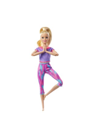 MNZ-Infinite motion Doll شقراء ذات النمط القميص Gxf04 T000GXF04 - Barbie