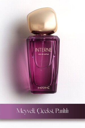 MNZ-Interne Edp عطر نسائي- الفاكهة- الزهرية- البيرغامات- الشريخ- الياسمين- الليلي- السكري- النمر- 50ml - Imprime