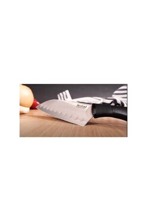 MNZ-K22136 سكين سانتوكو مغطى بالراحة 12 سم k2213604 - TEFAL