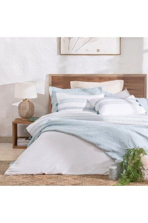 (MNZ-Karrin Duvet Cover Set) إضافي (King White CK232TEK323) - Chakra