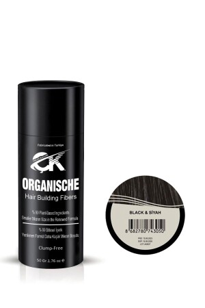 مسحوق MNZ-Keratin 50 ج. إنتاج محلي مسحوق شعر محلي أسود صيغة جديدة! - Organische