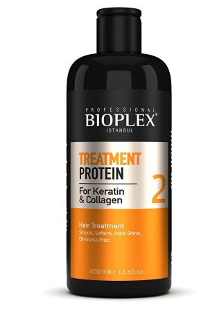 كريم رعاية الشعر من MNZ-Keratin - علاج البوتوكس البرازيلي الجاف المنتظم - Bioplex