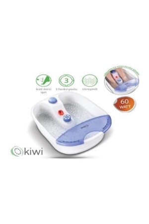 MNZ-Kiwi Kfm 8635 ماء متحرج 3 وظائف تدليك القدم 60w Kiwi Km 9810 kiwi km 9810 - Aprilla