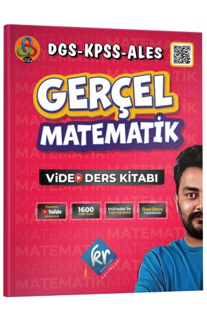 أكاديمية MNZ-KR الرياضيات الحقيقية DGS KPSS ALES كتاب الدورة الفيديو - Kr Akademi Yayınları