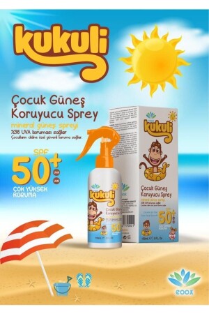 MNZ-Kukuli صبايا كريم واقي شمسي Spf50 150 ml (المنتج الأصلي المراخص) eoox - Genel Markalar